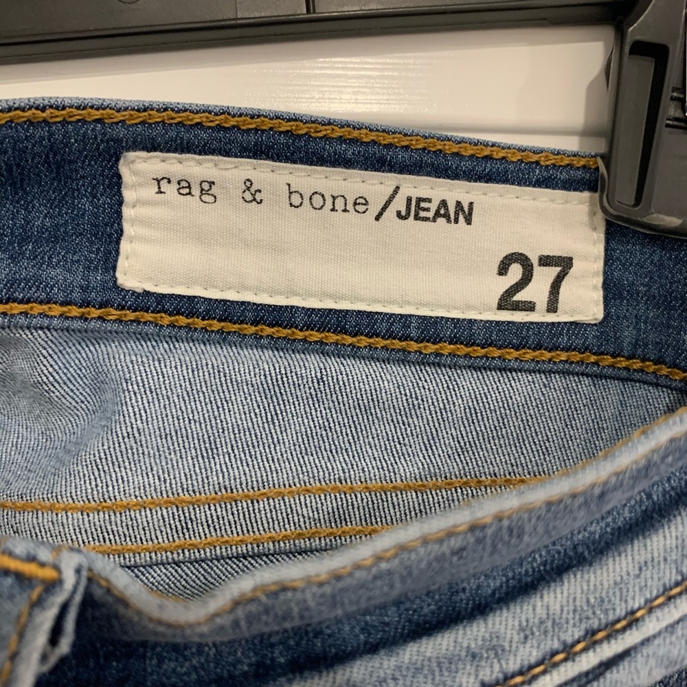 Rag & Bone Capri Ripped Jeans - Picture 3 of 6